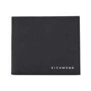 Portemonnee met logo John Richmond , Black , Heren