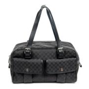 Pre-owned Canvas celine-bags Celine Vintage , Black , Dames