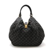 Pre-owned Denim louis-vuitton-bags Louis Vuitton Vintage , Black , Dam...