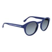 Blauwe Injectie Zonnebril voor Vrouwen Lacoste , Blue , Dames