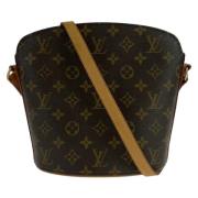 Pre-owned Canvas shoulder-bags Louis Vuitton Vintage , Brown , Dames