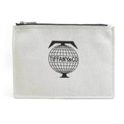 Pre-owned Canvas clutches Tiffany & Co. Pre-owned , Gray , Dames