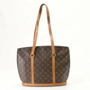 Pre-owned Canvas louis-vuitton-bags Louis Vuitton Vintage , Brown , Da...