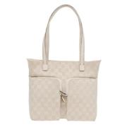 Pre-owned Canvas gucci-bags Gucci Vintage , Beige , Dames