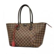 Pre-owned Fabric totes Louis Vuitton Vintage , Brown , Dames