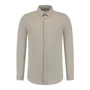 Elegant Jersey Shirt Pure Path , Beige , Heren