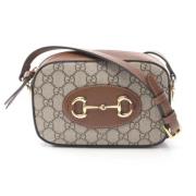 Pre-owned Canvas gucci-bags Gucci Vintage , Beige , Dames