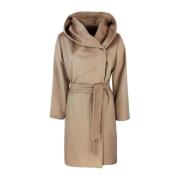 Bruine wollen jas Max Mara Studio , Brown , Dames