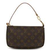 Pre-owned Fabric louis-vuitton-bags Louis Vuitton Vintage , Brown , Da...