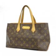 Pre-owned Fabric shoulder-bags Louis Vuitton Vintage , Brown , Dames