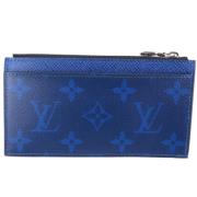 Pre-owned Fabric wallets Louis Vuitton Vintage , Blue , Heren