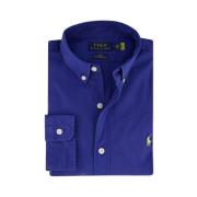 Casual Donkerblauw Polo Shirt Ralph Lauren , Blue , Heren