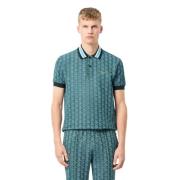 Monogram Polo Shirt Lacoste , Green , Heren