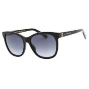 Zwarte Resin Zonnebril voor Vrouwen Marc Jacobs , Black , Dames