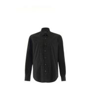 Reguliere shirt met allover patroon John Richmond , Black , Heren