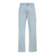 Retro Baggy Workwear Denim Jeans Karl Kani , Blue , Heren