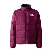 Omkeerbare donsjas voor tieners The North Face , Red , Heren