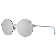 Zilveren Metalen Unisex Zonnebril Pepe Jeans , Gray , Unisex