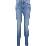 Sylvia Skinny Jeans Ag1214 Tommy Hilfiger , Blue , Dames