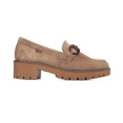 Dames Freestyle Suède Mocassins met Accessoire Callaghan , Brown , Dam...