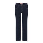 Pure Indigo Denim Broek Parami , Blue , Dames