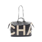 Pre-owned Fabric chanel-bags Chanel Vintage , Black , Dames