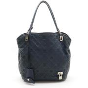 Pre-owned Leather louis-vuitton-bags Louis Vuitton Vintage , Blue , Da...