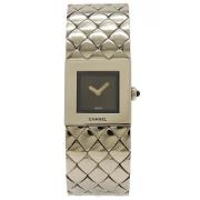 Pre-owned Metal watches Chanel Vintage , Black , Dames