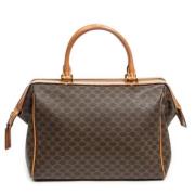 Pre-owned Canvas celine-bags Celine Vintage , Brown , Dames