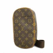 Pre-owned Fabric shoulder-bags Louis Vuitton Vintage , Brown , Dames