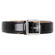 Pre-owned Leather belts Balenciaga Vintage , Black , Dames