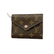 Pre-owned Canvas wallets Louis Vuitton Vintage , Brown , Dames