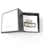 Pre-owned Metal rings Gucci Vintage , Gray , Dames