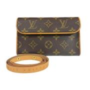 Pre-owned Fabric crossbody-bags Louis Vuitton Vintage , Brown , Dames