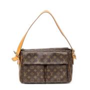 Pre-owned Canvas louis-vuitton-bags Louis Vuitton Vintage , Brown , Da...