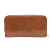 Pre-owned Leather wallets Louis Vuitton Vintage , Brown , Dames