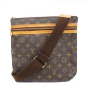 Pre-owned Fabric shoulder-bags Louis Vuitton Vintage , Brown , Dames