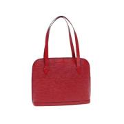 Pre-owned Leather louis-vuitton-bags Louis Vuitton Vintage , Red , Dam...