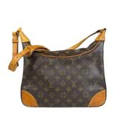 Pre-owned Fabric shoulder-bags Louis Vuitton Vintage , Brown , Dames