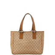 Pre-owned Canvas handbags Gucci Vintage , Brown , Dames