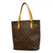 Pre-owned Fabric totes Louis Vuitton Vintage , Brown , Dames