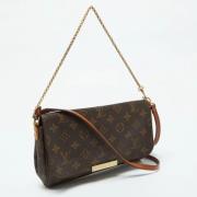 Pre-owned Leather louis-vuitton-bags Louis Vuitton Vintage , Brown , D...