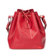 Pre-owned Leather louis-vuitton-bags Louis Vuitton Vintage , Red , Dam...