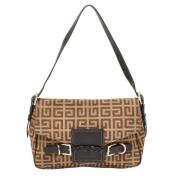 Pre-owned Canvas shoulder-bags Givenchy Pre-owned , Brown , Dames