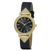 Elegante Dameshorloge Goud Leer Guess , Yellow , Dames