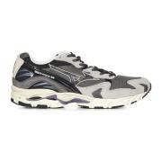 Grijze Sneakers Unisex Comfort Stijl Mizuno , Gray , Heren