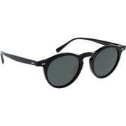 Gepolariseerde Stijlvolle Zonnebril Oliver Peoples , Black , Unisex