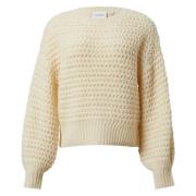 Gebreide trui met verlaagde schouders Comma , Beige , Dames