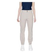 Beige Ritsbroek met Zakken Street One , Beige , Dames