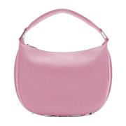 Metalen lettering hobo tas - New Martina Silvian Heach , Pink , Dames